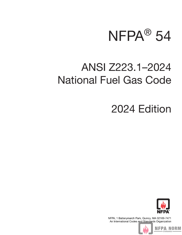 NFPA 54/ANSI Z223.1 PDF